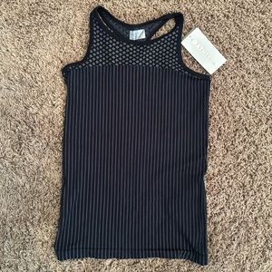 Athleta navy blue renew racerback tank